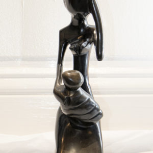 Sculpture en bois d'ébène