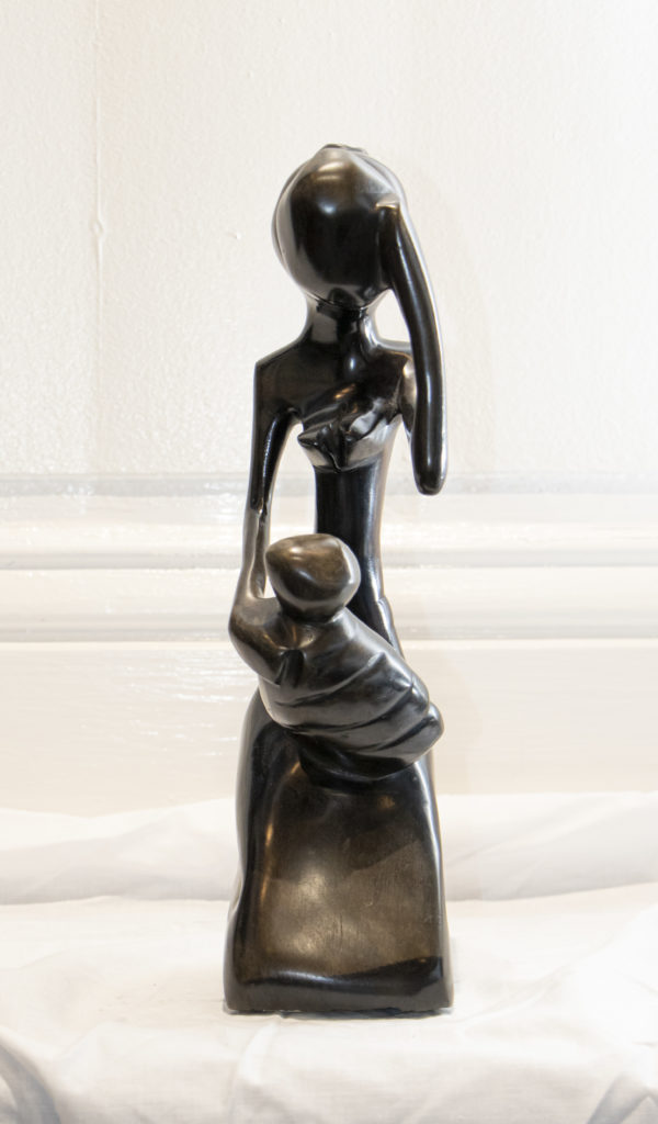 Sculpture en bois d'ébène